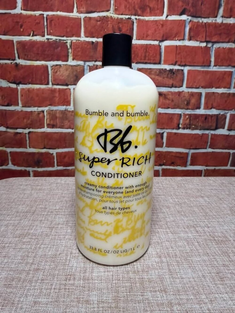 Bumble and bumble Super Rich Conditioner – 33.8 oz / 1 Liter Jumbo Salon Size